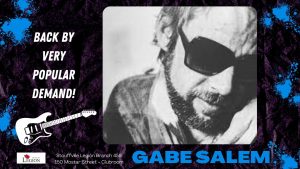 Live Music with Gabe Salem - February 17 @ Stouffville Legion - Clubroom | Whitchurch-Stouffville | Ontario | Canada
