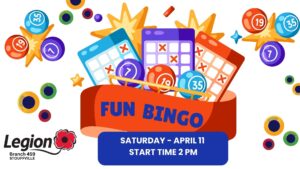FUN BINGO @ Stouffville Legion Branch 459 | Whitchurch-Stouffville | Ontario | Canada